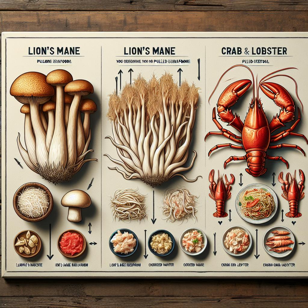 Seafood without ​the Sea: Comparing Lion's Mane ⁢to ⁣Crab and Lobster