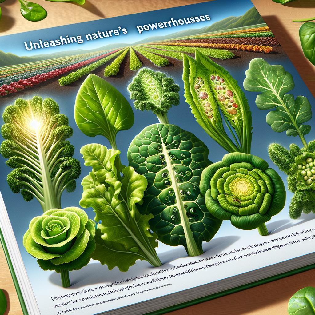 Unleashing⁣ Nature's Powerhouses: The⁢ Marvels ‌of Leafy Greens