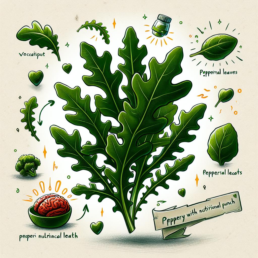 Arugula:⁤ Peppery Leaves​ with⁤ a⁤ Nutritional Punch