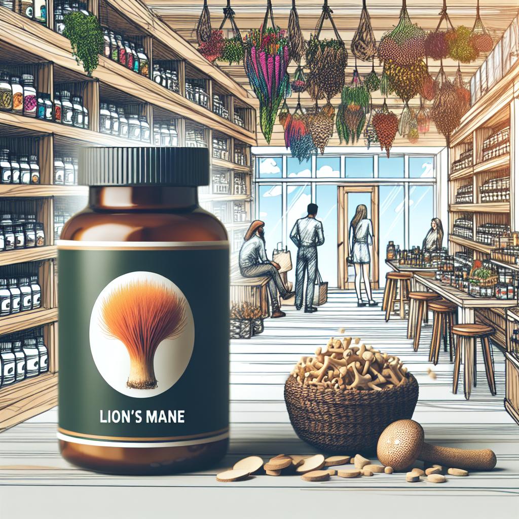 Health Store ⁢Havens: Finding Lion's⁣ Mane‍ on the Shelves