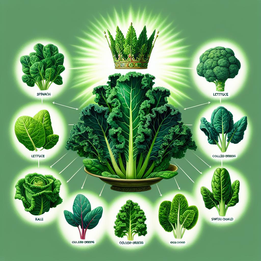 Why Kale Reigns Supreme in the Leafy Green⁢ Kingdom